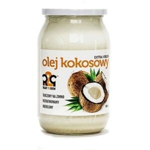 R2G 100% Naturalny Nierafinowany Olej Kokosowy