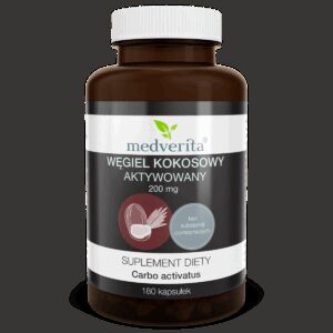 Medverita Węgiel Kokosowy Aktywowany