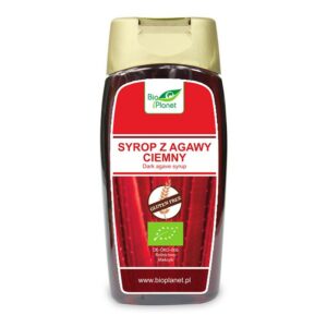 Bio Planet Syrop z Agawy Ciemny Bezglutenowy BIO