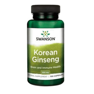 Swanson Korean Ginseng (Żeń-szeń Koreański) 500mg