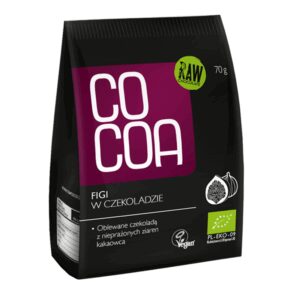 COCOA Figi w Surowej Czekoladzie