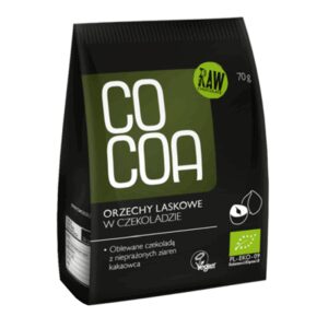 COCOA Orzechy Laskowe w Surowej Czekoladzie