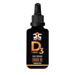 R2G Naturalna Witamina D3 2000IU z Lanoliny