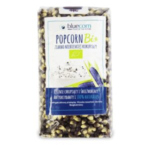 BlueCorn Popcorn BIO z niebieskiej kukurydzy Ziarno