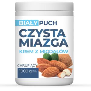 Biały Puch Czysta Miazga Krem z Migdałów Chrupiący