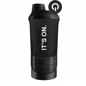QNT Shaker 600ml + 2 pojemniki 3w1