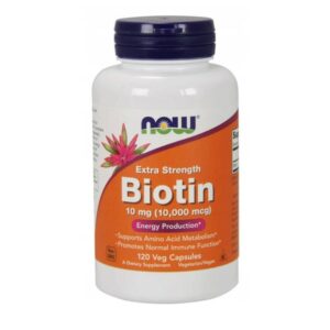 NOW Biotin 10 mg (10.000 mcg) Biotyna