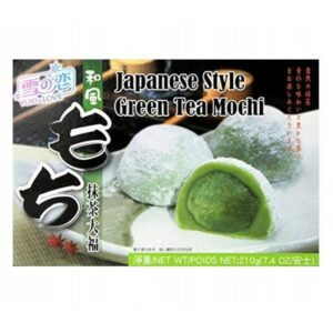 Ciastka Mochi z zieloną herbatą