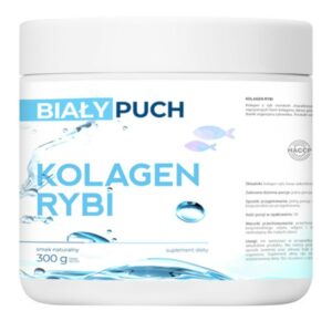 Biały Puch Kolagen Rybi w proszku