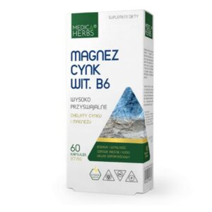 Medica Herbs Magnez Cynk Witamina B6