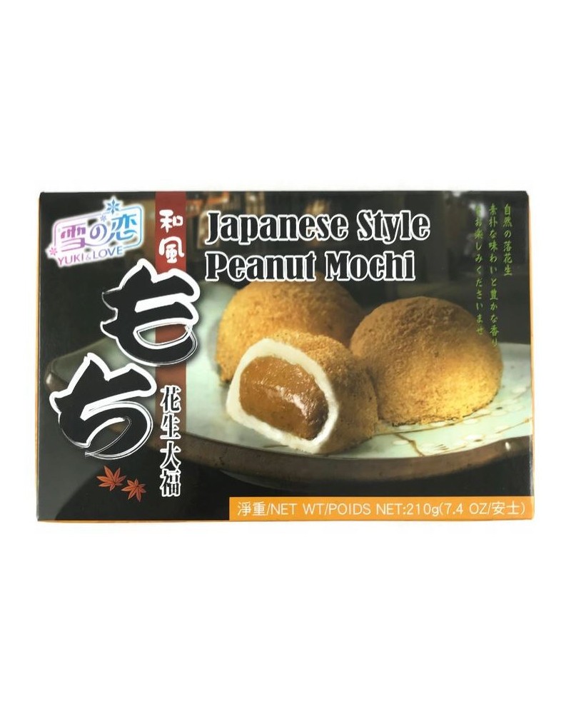 Yuki Ciastka Ryżowe Mochi z Orzechami Ziemnymi