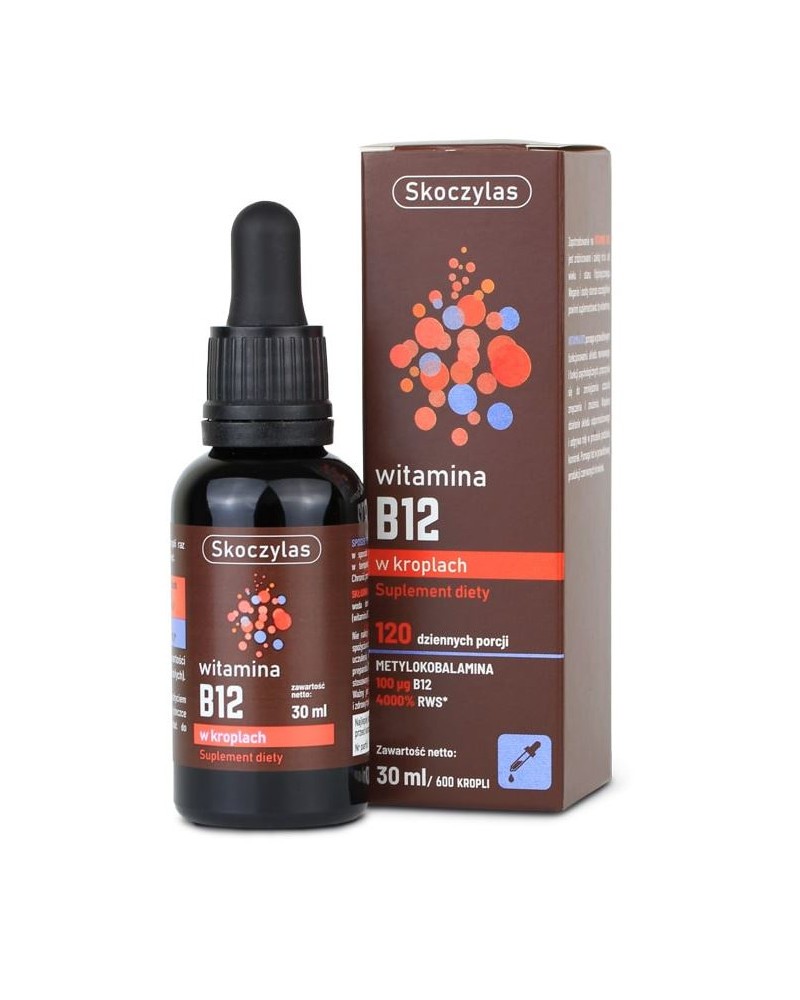 Skoczylas Witamina B12 w kroplach (forma metylowana)