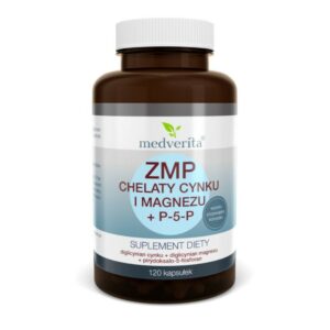 Medverita ZMP Chelaty Cynku i Magnezu + P-5-P