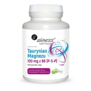 Aliness Taurynian Magnezu z B6 (P-5-P)