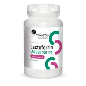 Aliness Lactoferrin LFS 95% Laktoferyna 100mg