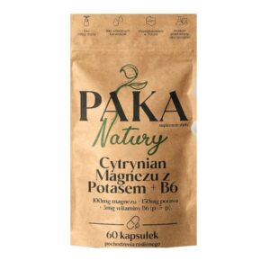 Paka Natury Cytrynian Magnezu z Potasem + B6