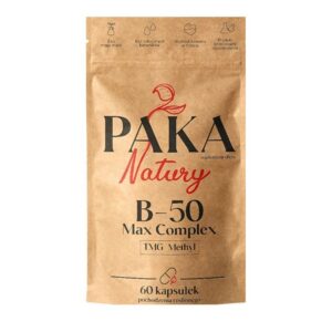 Paka Natury Witamina B-50 Max Complex TMG Methyl