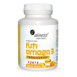 Aliness Fish Omega 3 FORTE Trójglicerydy 500/250mg