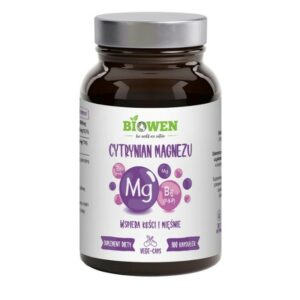 Biowen Cytrynian Magnezu z Witaminą B6