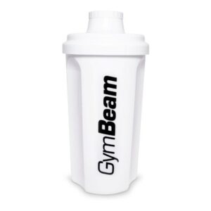 GymBeam Shaker White Biały Plastikowy