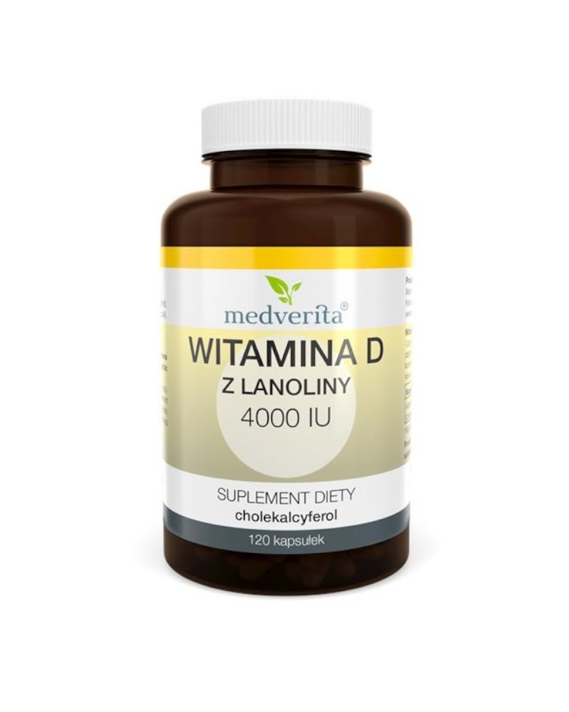Medverita Witamina D3 4000 IU z Lanoliny